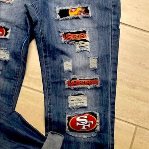 49er distressed Jeans